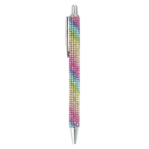 Povanjer Glitzernde Kugelschreiber, Fantasie-Stift für Damen, glitzernde Stifte | einziehbare Stifte mit funkelnden Kristallen für Studenten, Skizzen, Prüfungen, flüssiges Schreiben Povanjer Glitzernde Kugelschreiber, Fantasie-Stift für Damen, glitzernde Stifte | einziehbare Stifte mit funkelnden Kristallen für Studenten, Skizzen, Prüfungen, flüssiges Schreiben von Povanjer