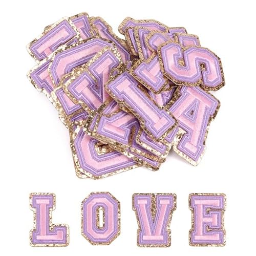 Povxlum 26 Stück Buchstaben zum Aufbügeln, Bügelbuchstaben für Textilien, Patches zum Aufbügeln Alphabet A-Z für Kleidung, Hüte, Schuhe, Slogan Drucken, Basteln, Dekoration Povxlum 26 Stück Buchstaben zum Aufbügeln, Bügelbuchstaben für Textilien, Patches zum Aufbügeln Alphabet A-Z für Kleidung, Hüte, Schuhe, Slogan Drucken, Basteln, Dekoration von Povxlum