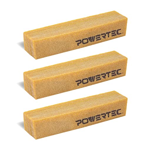 POWERTEC 71002-P3V Schleifmittel-Reinigungsstab für Schleifbänder und Scheiben, 21,6 cm, 3 Stück | Naturkautschuk-Radiergummi – Holzbearbeitungswerkstatt Werkzeuge für Schleifperfektion POWERTEC 71002-P3V Schleifmittel-Reinigungsstab für Schleifbänder und Scheiben, 21,6 cm, 3 Stück | Naturkautschuk-Radiergummi – Holzbearbeitungswerkstatt Werkzeuge für Schleifperfektion von PowerTec