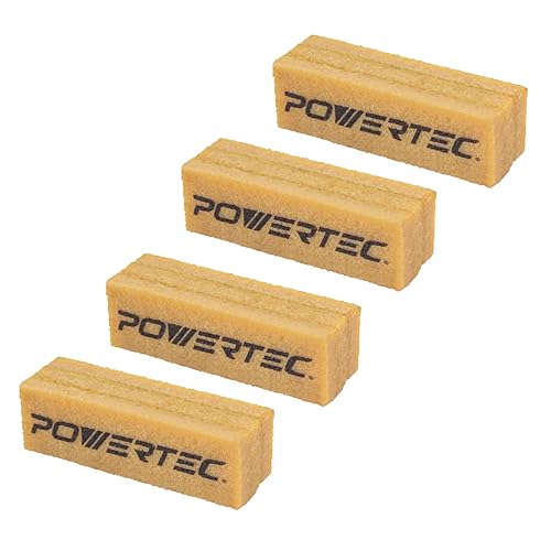 POWERTEC 71424-P2 Schleif-Reinigungsstab für Schleifbänder und Scheiben | Naturkautschuk-Radierer – Holzbearbeitungswerkzeuge, Werkzeuge für Schleifperfektion, 4 Stück POWERTEC 71424-P2 Schleif-Reinigungsstab für Schleifbänder und Scheiben | Naturkautschuk-Radierer – Holzbearbeitungswerkzeuge, Werkzeuge für Schleifperfektion, 4 Stück von PowerTec