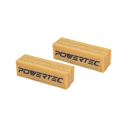POWERTEC 71424 Reinigungsstab für Schleifbänder & Scheiben | Naturkautschuk Radiergummi - Holzbearbeitungs-Shop-Werkzeuge zum Schleifen von Perfektion von PowerTec