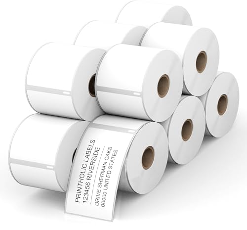 Powerwerk - 10 Rollen 99014 Selbstklebende Etiketten Kompatibel mit DYMO, 54mm x 101mm, Mehrzwecketiketten für LabelWriter 450 Serie und 4XL Powerwerk - 10 Rollen 99014 Selbstklebende Etiketten Kompatibel mit DYMO, 54mm x 101mm, Mehrzwecketiketten für LabelWriter 450 Serie und 4XL von Powerwerk