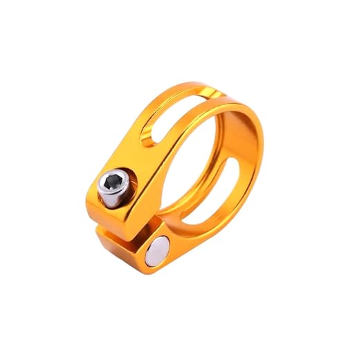 5Pcs 28.6/31.8/34,9mm Aluminium Legierung Fahrrad Sattelstütze Klemmen Radfahren Zubehör,Gold,28,6 mm 5Pcs 28.6/31.8/34,9mm Aluminium Legierung Fahrrad Sattelstütze Klemmen Radfahren Zubehör,Gold,28,6 mm von Poyuad