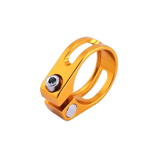 5Pcs 28.6/31.8/34,9mm Aluminium Legierung Fahrrad Sattelstütze Klemmen Radfahren Zubehör,Gold,31,8 mm 5Pcs 28.6/31.8/34,9mm Aluminium Legierung Fahrrad Sattelstütze Klemmen Radfahren Zubehör,Gold,31,8 mm von Poyuad