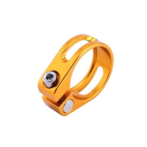 5Pcs 28.6/31.8/34,9mm Aluminium Legierung Fahrrad Sattelstütze Klemmen Radfahren Zubehör,Gold,34,9 mm 5Pcs 28.6/31.8/34,9mm Aluminium Legierung Fahrrad Sattelstütze Klemmen Radfahren Zubehör,Gold,34,9 mm von Poyuad