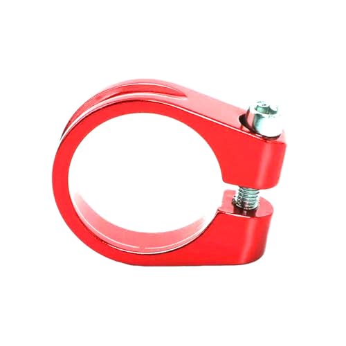 5Pcs 28.6/31.8/34,9mm Aluminium Legierung Fahrrad Sattelstütze Teile Fahrrad Sitz Platte Klemme Zubehör,Rote Klammer,34,9 mm 5Pcs 28.6/31.8/34,9mm Aluminium Legierung Fahrrad Sattelstütze Teile Fahrrad Sitz Platte Klemme Zubehör,Rote Klammer,34,9 mm von Poyuad