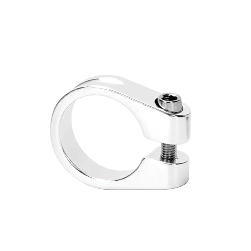 5Pcs 28.6/31.8/34,9mm Aluminium Legierung Fahrrad Sattelstütze Teile Fahrrad Sitz Platte Klemme Zubehör,Silberne Klemme,28,6 mm 5Pcs 28.6/31.8/34,9mm Aluminium Legierung Fahrrad Sattelstütze Teile Fahrrad Sitz Platte Klemme Zubehör,Silberne Klemme,28,6 mm von Poyuad