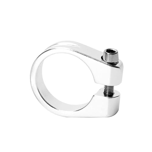 5Pcs 28.6/31.8/34,9mm Aluminium Legierung Fahrrad Sattelstütze Teile Fahrrad Sitz Platte Klemme Zubehör,Silberne Klemme,31,8 mm 5Pcs 28.6/31.8/34,9mm Aluminium Legierung Fahrrad Sattelstütze Teile Fahrrad Sitz Platte Klemme Zubehör,Silberne Klemme,31,8 mm von Poyuad
