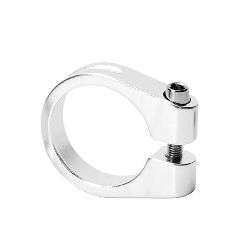 5Pcs 28.6/31.8/34,9mm Aluminium Legierung Fahrrad Sattelstütze Teile Fahrrad Sitz Platte Klemme Zubehör,Silberne Klemme,34,9 mm 5Pcs 28.6/31.8/34,9mm Aluminium Legierung Fahrrad Sattelstütze Teile Fahrrad Sitz Platte Klemme Zubehör,Silberne Klemme,34,9 mm von Poyuad