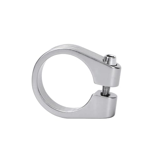 5Pcs 28.6/31.8/34,9mm Aluminium Legierung Fahrrad Sattelstütze Teile Fahrrad Sitz Platte Klemme Zubehör,Titan,28,6 mm 5Pcs 28.6/31.8/34,9mm Aluminium Legierung Fahrrad Sattelstütze Teile Fahrrad Sitz Platte Klemme Zubehör,Titan,28,6 mm von Poyuad
