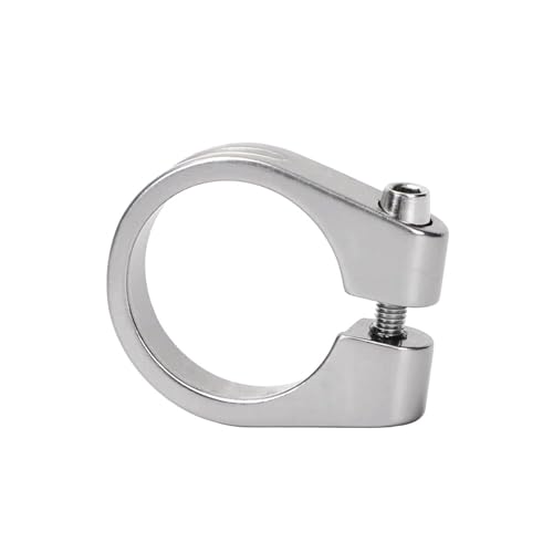 5Pcs 28.6/31.8/34,9mm Aluminium Legierung Fahrrad Sattelstütze Teile Fahrrad Sitz Platte Klemme Zubehör,Titan,31,8 mm 5Pcs 28.6/31.8/34,9mm Aluminium Legierung Fahrrad Sattelstütze Teile Fahrrad Sitz Platte Klemme Zubehör,Titan,31,8 mm von Poyuad