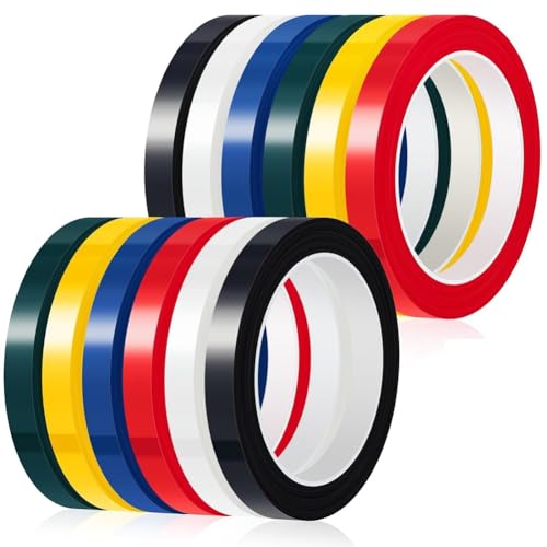 PpAaJK 12 Rollen 12 mm Autoklav-KlebebäNder, 216 Fuß LäNge Pro Band, Zahnmarkierungsband, Identifikationsband 6 Farben PpAaJK 12 Rollen 12 mm Autoklav-KlebebäNder, 216 Fuß LäNge Pro Band, Zahnmarkierungsband, Identifikationsband 6 Farben von PpAaJK