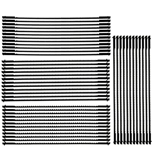 PpAaJK 48-Teiliges Dekupiersägeblatt-Set, 5 Dekupiersägeblatt-Stiftende- für, Metall von PpAaJK