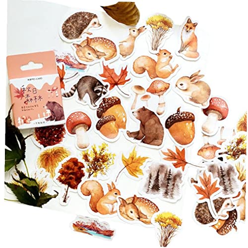 Stücke Cartoon Herbst Wald Tiere Dekoration Aufkleber Diy Album Tagebuch Aufkleber Scrapbook Schreibwaren Aufkleber Aufkleber Stücke Cartoon Herbst Wald Tiere Dekoration Aufkleber Diy Album Tagebuch Aufkleber Scrapbook Schreibwaren Aufkleber Aufkleber von Ppmter