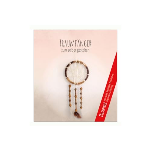 Pracht Creatives Hobby 5841-20541 Bastelset Traumfänger zum selber Gestalten, natur, Größe ca. 20 cm von Pracht Creatives Hobby