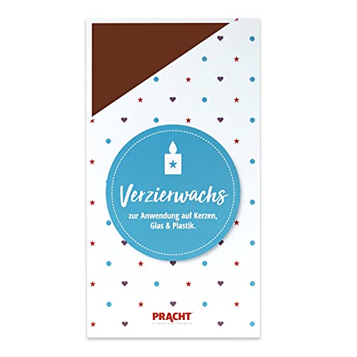 Pracht Creatives Hobby 7001-98 Verzierwachsplatten in metallic kupfer, 2 Stück, ca. 200 x 100 x 0,5 mm, Wachsplatten zum Modellieren und Verzieren von Kerzen Pracht Creatives Hobby 7001-98 Verzierwachsplatten in metallic kupfer, 2 Stück, ca. 200 x 100 x 0,5 mm, Wachsplatten zum Modellieren und Verzieren von Kerzen von Pracht Creatives Hobby