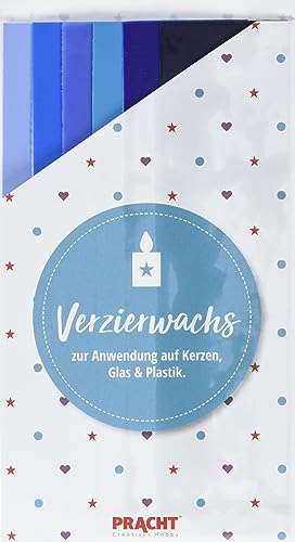 Pracht Creatives Hobby 7050-175 Verzierwachsplatten Mix, 6 halbe Platten, ca. 200 x 50 x 0,5 mm, Wachsplatten zum Modellieren und Verzieren von Kerzen Pracht Creatives Hobby 7050-175 Verzierwachsplatten Mix, 6 halbe Platten, ca. 200 x 50 x 0,5 mm, Wachsplatten zum Modellieren und Verzieren von Kerzen von Pracht Creatives Hobby