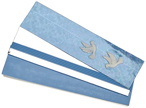 Pracht Creatives Hobby 7073-20445 Wachsplatten Mix hellblau / silber, 3 halbe Wachsstreifen mit einem Motiv, ca. 200 x 50 x 0,5 mm, zum Modellieren und Verzieren von Kerzen Pracht Creatives Hobby 7073-20445 Wachsplatten Mix hellblau / silber, 3 halbe Wachsstreifen mit einem Motiv, ca. 200 x 50 x 0,5 mm, zum Modellieren und Verzieren von Kerzen von Pracht Creatives Hobby
