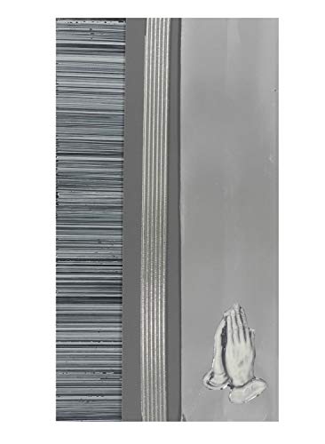 Pracht Creatives Hobby 7073-20465 Wachsplatten Mix grau / silber, 3 halbe Wachsstreifen mit einem Motiv, ca. 200 x 50 x 0,5 mm, zum Modellieren und Verzieren von Kerzen Pracht Creatives Hobby 7073-20465 Wachsplatten Mix grau / silber, 3 halbe Wachsstreifen mit einem Motiv, ca. 200 x 50 x 0,5 mm, zum Modellieren und Verzieren von Kerzen von Pracht Creatives Hobby