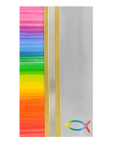 Pracht Creatives Hobby 7073-20515 Wachsplatten Mix regenbogen / metallic, 3 halbe Wachsstreifen mit einem Motiv, ca.200 x 50 x 0,5 mm, zum Modellieren und Verzieren von Kerzen Pracht Creatives Hobby 7073-20515 Wachsplatten Mix regenbogen / metallic, 3 halbe Wachsstreifen mit einem Motiv, ca.200 x 50 x 0,5 mm, zum Modellieren und Verzieren von Kerzen von Pracht Creatives Hobby