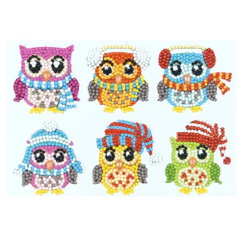 Diamond Painting Stickerset, Motiv Einhörner, Bastelset zum Gestalten von Aufklebern mit Glitzersteinchen, für Kinder ab 5 Jahren Diamond Painting Stickerset, Motiv Einhörner, Bastelset zum Gestalten von Aufklebern mit Glitzersteinchen, für Kinder ab 5 Jahren von Pracht Creatives Hobby