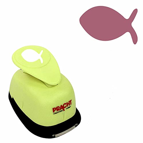 Pracht Creatives Hobby Motivstanzer Jumbostanzer Fisch Symbol 25 mm Motivlocher, Papierstanzer Pracht Creatives Hobby Motivstanzer Jumbostanzer Fisch Symbol 25 mm Motivlocher, Papierstanzer von Pracht Creatives Hobby