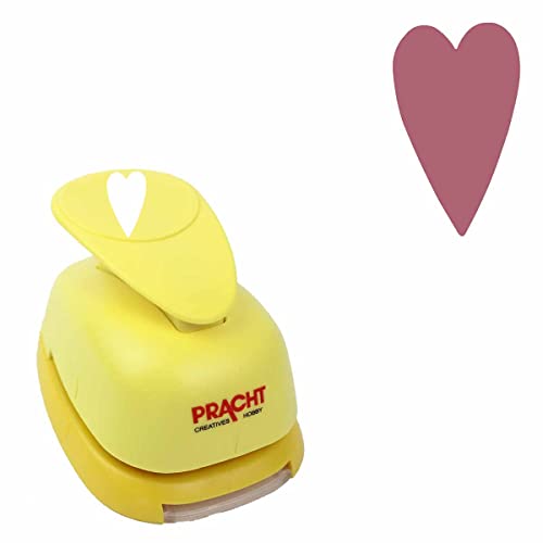 Pracht Creatives Hobby Motivstanzer groß Herz lang 38 mm Motivlocher, Papierstanzer Pracht Creatives Hobby Motivstanzer groß Herz lang 38 mm Motivlocher, Papierstanzer von Pracht Creatives Hobby