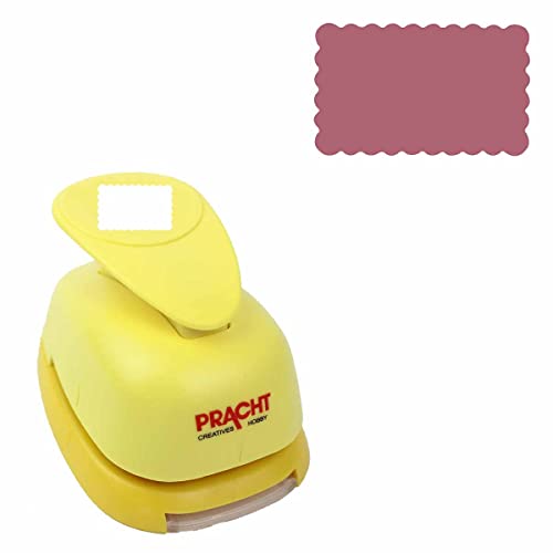 Pracht Creatives Hobby Motivstanzer groß Rechteck gewellt 33x20mm Motivlocher, Papierstanzer Pracht Creatives Hobby Motivstanzer groß Rechteck gewellt 33x20mm Motivlocher, Papierstanzer von Pracht Creatives Hobby