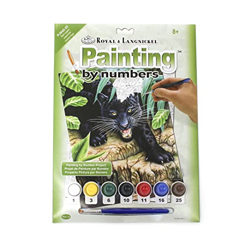 Royal & Langnickel - Malen nach Zahlen Schwarzer Panther, enthält Farben und Pinsel, für Erwachsene und Kinder ab 8 Jahren Royal & Langnickel - Malen nach Zahlen Schwarzer Panther, enthält Farben und Pinsel, für Erwachsene und Kinder ab 8 Jahren von Pracht Creatives Hobby