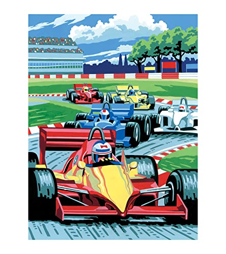 Royal & Langnickel - Malen nach Zahlen Junior Grand Prix, enthält Farben und Pinsel, für Erwachsene und Kinder ab 8 Jahren Royal & Langnickel - Malen nach Zahlen Junior Grand Prix, enthält Farben und Pinsel, für Erwachsene und Kinder ab 8 Jahren von Pracht Creatives Hobby