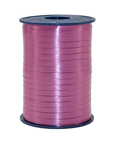 Präsent C.E. PATTBERG Geschenkband Altrosa, 250 Meter Ringelband 10 mm zum Basteln, Dekorieren & Verpacken von Geschenken zu jedem Anlass von PRÄSENT