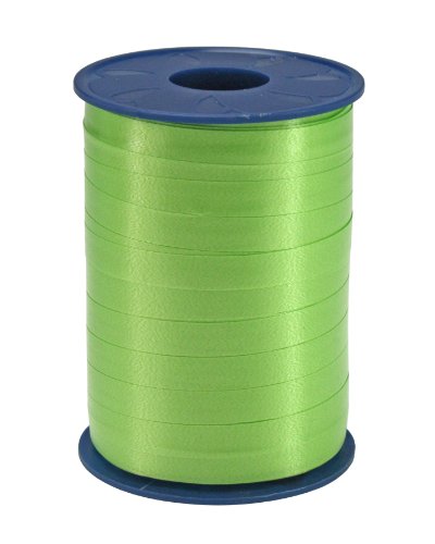 C.E. PATTBERG Geschenkband apfelgrün, 250 Meter Ringelband 10 mm zum Basteln, Dekorieren & Verpacken von Geschenken zu jedem Anlass C.E. PATTBERG Geschenkband apfelgrün, 250 Meter Ringelband 10 mm zum Basteln, Dekorieren & Verpacken von Geschenken zu jedem Anlass von PRÄSENT