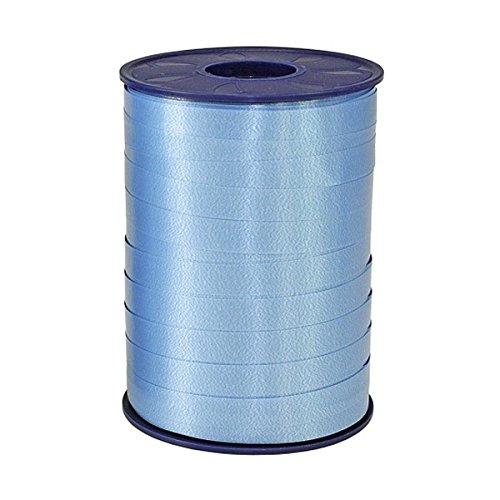 Präsent C.E. PATTBERG Geschenkband aquamarin, 250 Meter Ringelband 10 mm zum Basteln, Dekorieren & Verpacken von Geschenken zu jedem Anlass von PRÄSENT