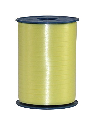 C.E. PATTBERG Geschenkband hellgelb, 500 Meter Ringelband 5 mm zum Basteln, Dekorieren & Verpacken von Geschenken zu jedem Anlass C.E. PATTBERG Geschenkband hellgelb, 500 Meter Ringelband 5 mm zum Basteln, Dekorieren & Verpacken von Geschenken zu jedem Anlass von PRÄSENT