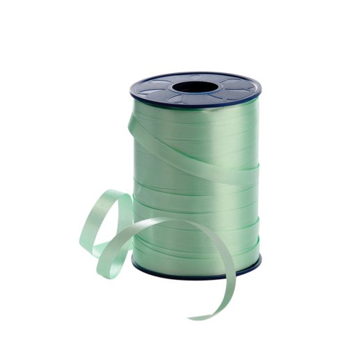 C.E. PATTBERG Geschenkband mintgrün, 250 Meter Ringelband 10 mm zum Basteln, Dekorieren & Verpacken von Geschenken zu jedem Anlass von Präsent