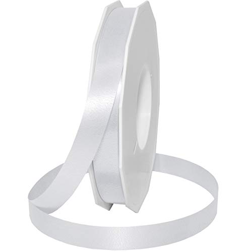 Präsent C.E. PATTBERG Geschenkband Weiss, 91 Meter Ringelband 15 mm zum Basteln, Dekorieren & Verpacken von Geschenken zu jedem Anlass Präsent C.E. PATTBERG Geschenkband Weiss, 91 Meter Ringelband 15 mm zum Basteln, Dekorieren & Verpacken von Geschenken zu jedem Anlass von Präsent