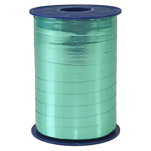 Präsent C.E. Pattberg Mexico Geschenkband metallic mintgrün, 250 m Ringelband zum Einpacken von Geschenken, 10 mm Breite, Zubehör zum Dekorieren & Basteln, Dekoband, Anlass Präsent C.E. Pattberg Mexico Geschenkband metallic mintgrün, 250 m Ringelband zum Einpacken von Geschenken, 10 mm Breite, Zubehör zum Dekorieren & Basteln, Dekoband, Anlass von Präsent
