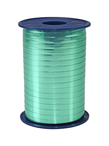 Präsent C.E. Pattberg Mexico Geschenkband metallic mintgrün, 400 m Ringelband zum Einpacken von Geschenken, 5 mm Breite, Zubehör zum Dekorieren & Basteln, Dekoband, Anlass Präsent C.E. Pattberg Mexico Geschenkband metallic mintgrün, 400 m Ringelband zum Einpacken von Geschenken, 5 mm Breite, Zubehör zum Dekorieren & Basteln, Dekoband, Anlass von Präsent