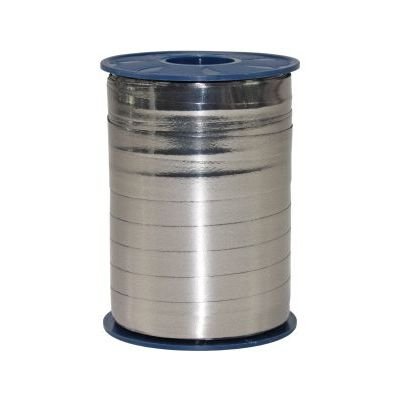 Präsent C.E. Pattberg Mexico Geschenkband metallic Schiefer (grau), 250 m Ringelband zum Einpacken von Geschenken, 10 mm Breite, Zubehör zum Dekorieren & Basteln, Dekoband, Anlass von PRÄSENT