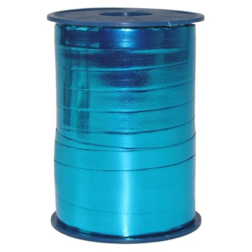 Präsent C.E. Pattberg Mexico Geschenkband metallic türkis, 250 m Ringelband zum Einpacken von Geschenken, 10 mm Breite, Zubehör zum Dekorieren & Basteln, Dekoband, Anlass Präsent C.E. Pattberg Mexico Geschenkband metallic türkis, 250 m Ringelband zum Einpacken von Geschenken, 10 mm Breite, Zubehör zum Dekorieren & Basteln, Dekoband, Anlass von PRÄSENT