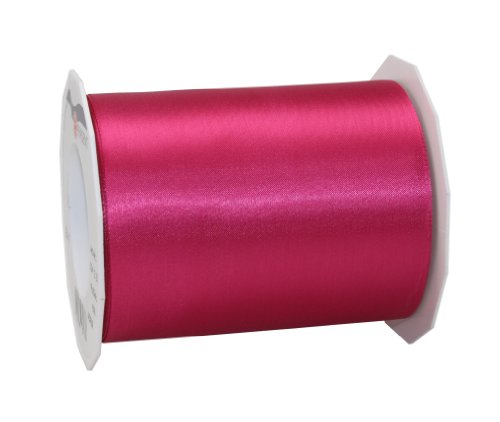 PRÄSENT ADRIA/SATIN magenta, 25 m Satinband zum Einpacken von Geschenken, 112 mm Breite, Geschenkband zum Dekorieren & Basteln, Dekoband für Präsente, zu jedem Anlass PRÄSENT ADRIA/SATIN magenta, 25 m Satinband zum Einpacken von Geschenken, 112 mm Breite, Geschenkband zum Dekorieren & Basteln, Dekoband für Präsente, zu jedem Anlass von Präsent