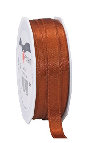 Präsent C.E. Pattberg Satin Pistazie (grün), 50 m Satinband zum Einpacken von Geschenken, 6 mm Breite, Geschenkband zum Dekorieren & Basteln, Dekoband, Anlass von PRÄSENT