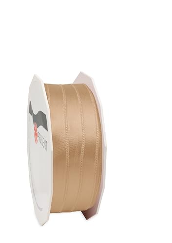 Präsent C.E. Pattberg Satin sand, 25 m Satinband zum Einpacken von Geschenken, 10 mm Breite, Geschenkband zum Dekorieren & Basteln, Dekoband, Anlass Präsent C.E. Pattberg Satin sand, 25 m Satinband zum Einpacken von Geschenken, 10 mm Breite, Geschenkband zum Dekorieren & Basteln, Dekoband, Anlass von Präsent