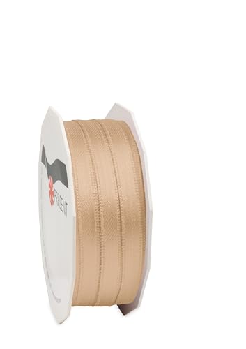 Präsent C.E. Pattberg Satin sand, 50 m Satinband zum Einpacken von Geschenken, 6 mm Breite, Geschenkband zum Dekorieren & Basteln, Dekoband, Anlass Präsent C.E. Pattberg Satin sand, 50 m Satinband zum Einpacken von Geschenken, 6 mm Breite, Geschenkband zum Dekorieren & Basteln, Dekoband, Anlass von Präsent