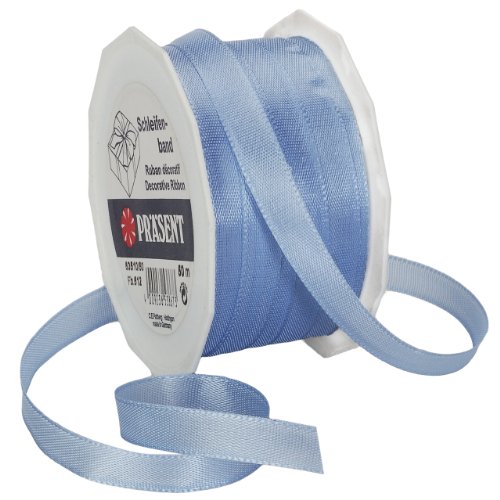 Präsent - EUROPA Geschenkband - aquamarin - 50-m-Rolle 10 mm von Morex Ribbon