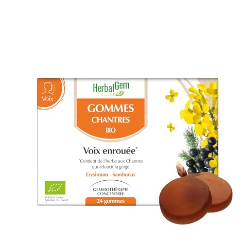 HerbalGem Radiergummi, Bio, für strahlende Stimme, 24 Radiergummis HerbalGem Radiergummi, Bio, für strahlende Stimme, 24 Radiergummis von Pranarom