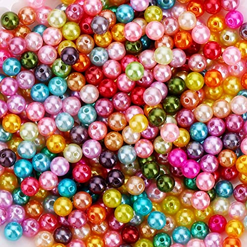 Prasacco 500 Stück Bastelperlen, 8 mm Acrylperlen mit Loch Runde Bunte Undurchsichtig Perlen Auffädeln für DIY Schmuckherstellung, Armbänder, Halsketten, Kleidung, Basteln (10 Farben) Prasacco 500 Stück Bastelperlen, 8 mm Acrylperlen mit Loch Runde Bunte Undurchsichtig Perlen Auffädeln für DIY Schmuckherstellung, Armbänder, Halsketten, Kleidung, Basteln (10 Farben) von Prasacco
