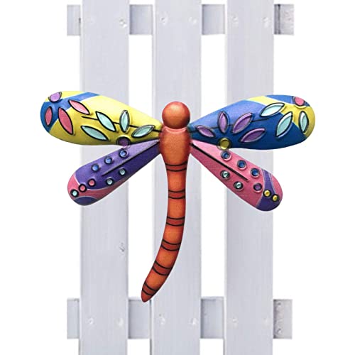 Pratvider Libelle Gartendeko,Metall-Libellen-Wand-Kunst-, handgefertigte lebendige Ornament-Skulptur - Realistische Libellen-Wanddekoration für Haus-, Garten-, Innen- und Außendekorationen Pratvider Libelle Gartendeko,Metall-Libellen-Wand-Kunst-, handgefertigte lebendige Ornament-Skulptur - Realistische Libellen-Wanddekoration für Haus-, Garten-, Innen- und Außendekorationen von Pratvider