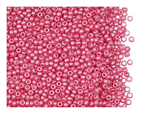 20 g Rocaiiles 11/0, Perlmutt Rosa, Tschechisches Glas 20 g Rocaiiles 11/0, Perlmutt Rosa, Tschechisches Glas von Preciosa Ornela