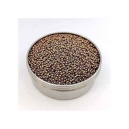 20 g Preciosa Rocailles - Kupfer, 10/0 ca. 2,3 mm (PRECIOSA seed beads - copper, 10/0 approx. 2.3 mm) von Homry